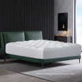 2021 Comfortable white color 100% cotton fabric hotel mattress topper